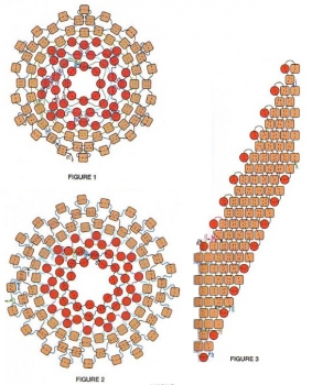 схема украшения из бисера