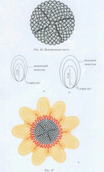 как сплести подсолнух из бисера