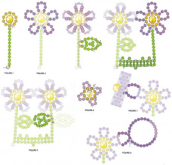 Схема изделия из бисера