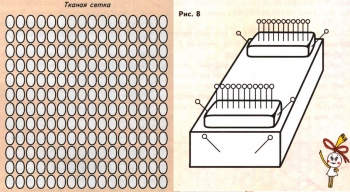 схема и описание техники ткачества бисером
