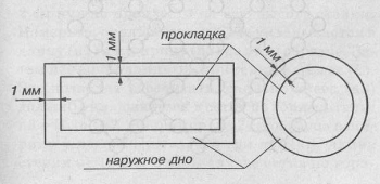 изготовление наружного дна