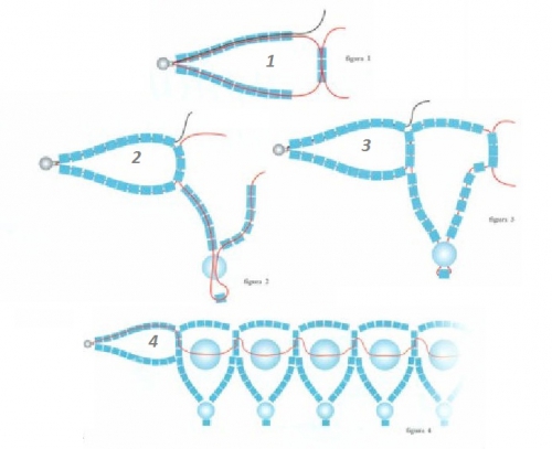 Как сплести колье