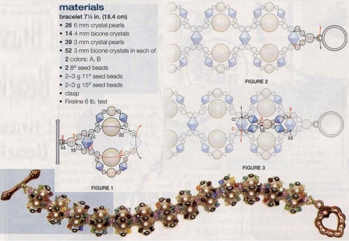 браслет из бисера и его схема