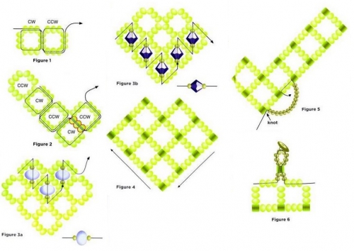 схема плетения колье