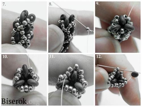 браслет из бисера твин